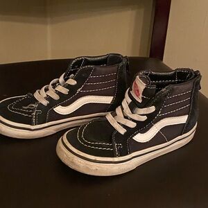 Toddler Vans size 9 Black